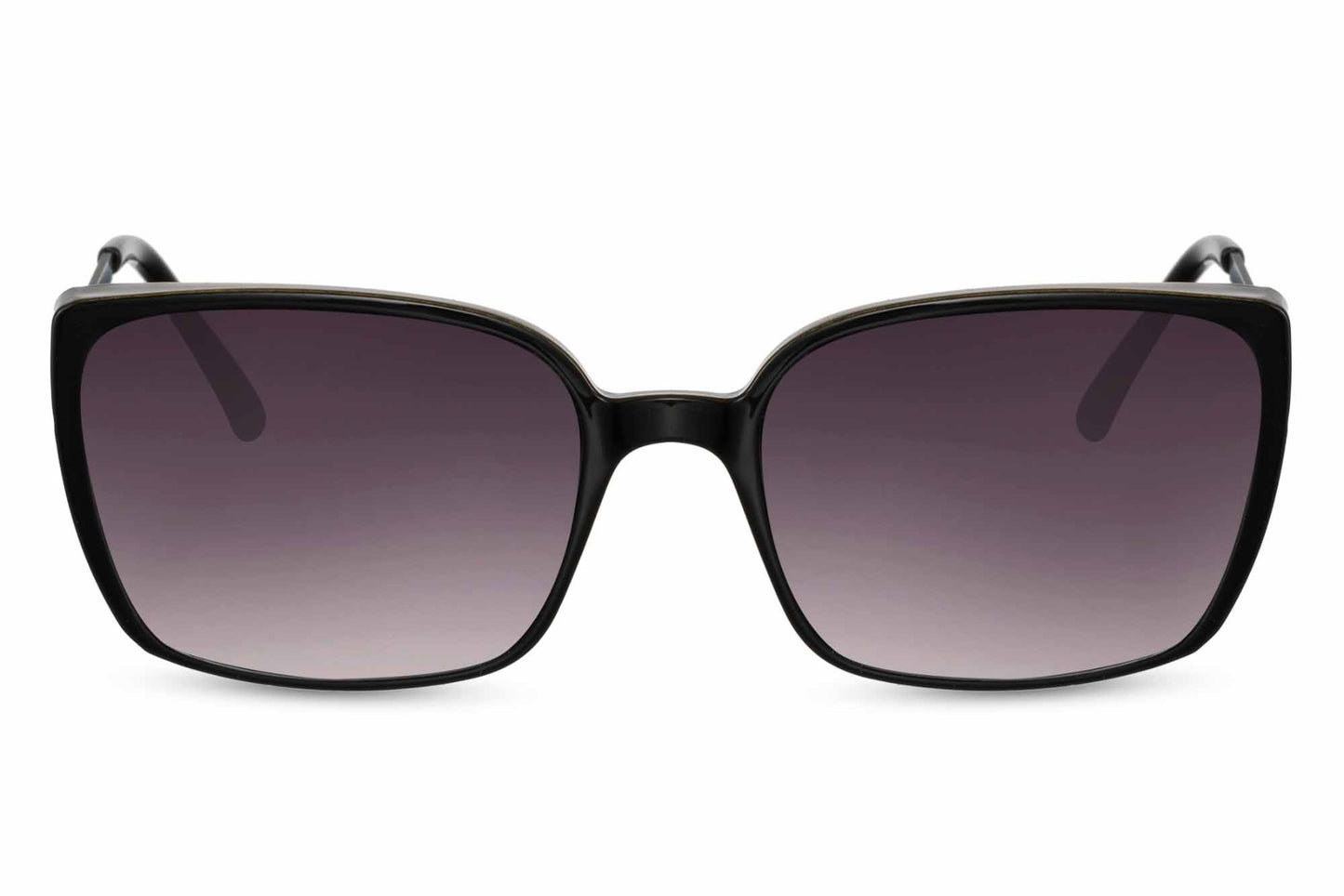 Black Color Rectangle Cat Eye Sunglasses