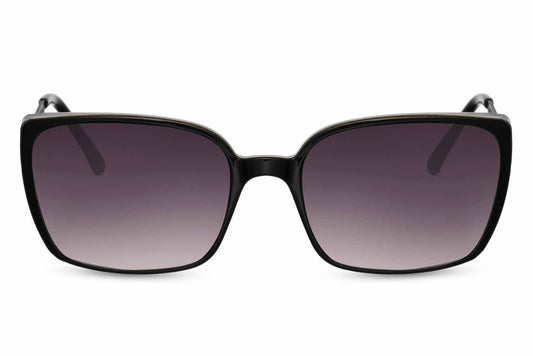 Black Color Rectangle Cat Eye Sunglasses
