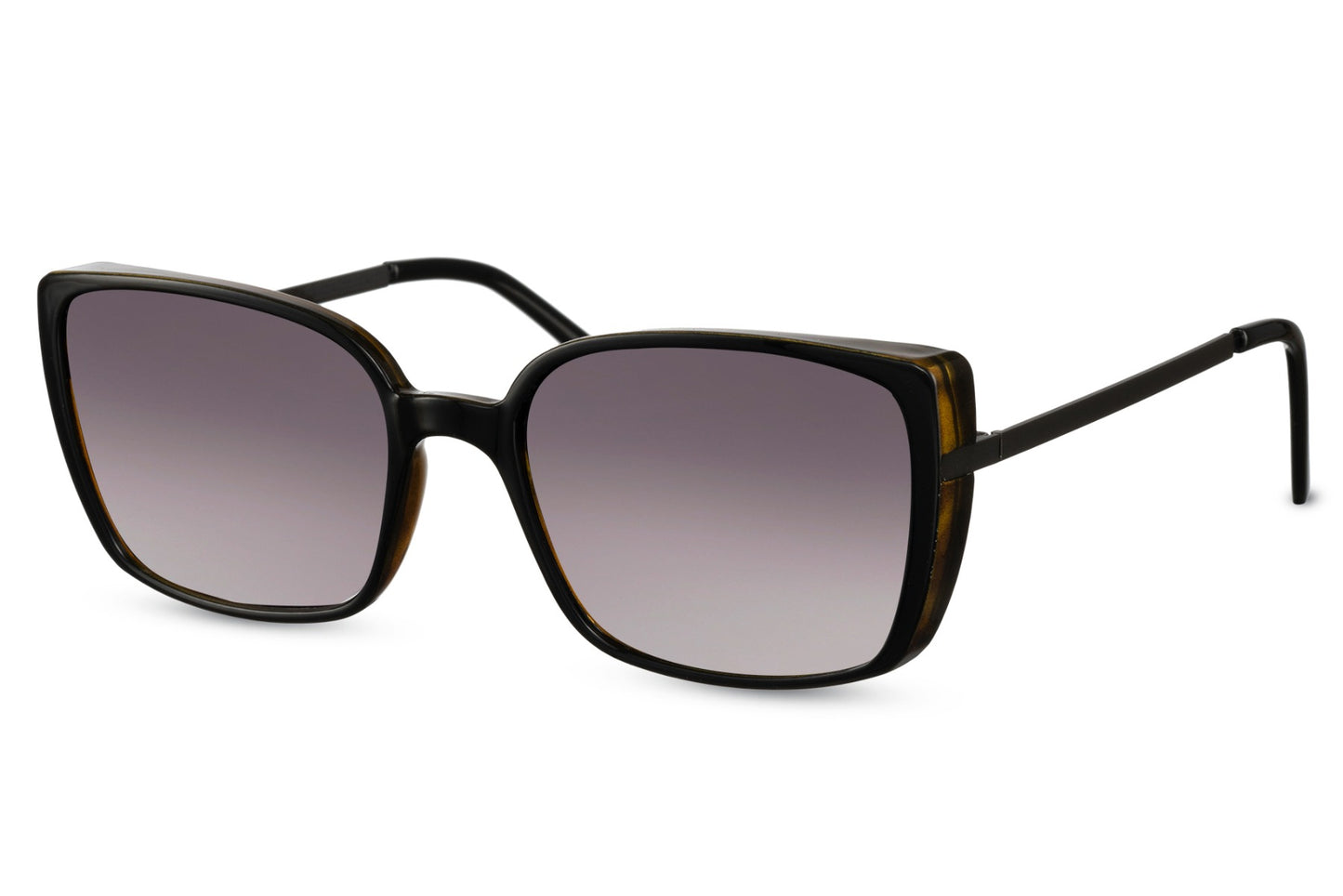 Black Color Rectangle Cat Eye Sunglasses