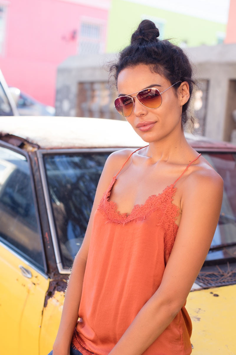 Gradient Color Designer Aviator Sunglasses