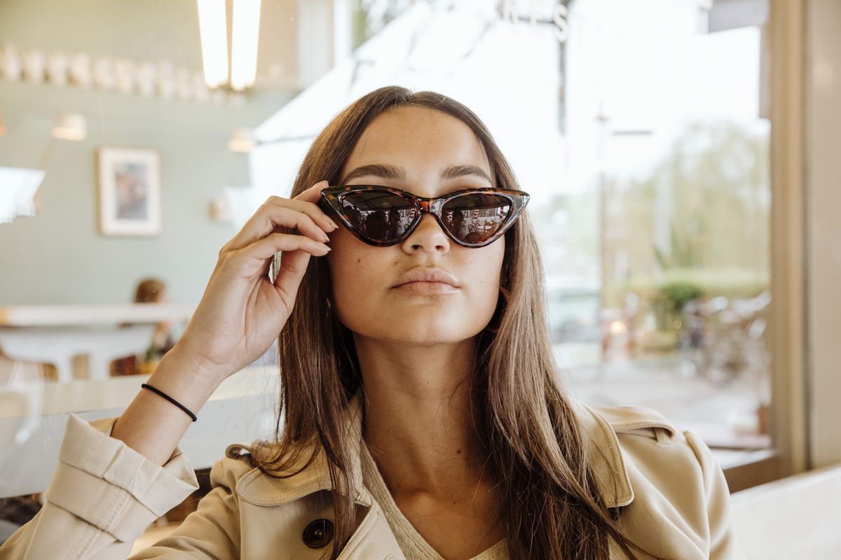Leopard Cat Eye Sunglasses