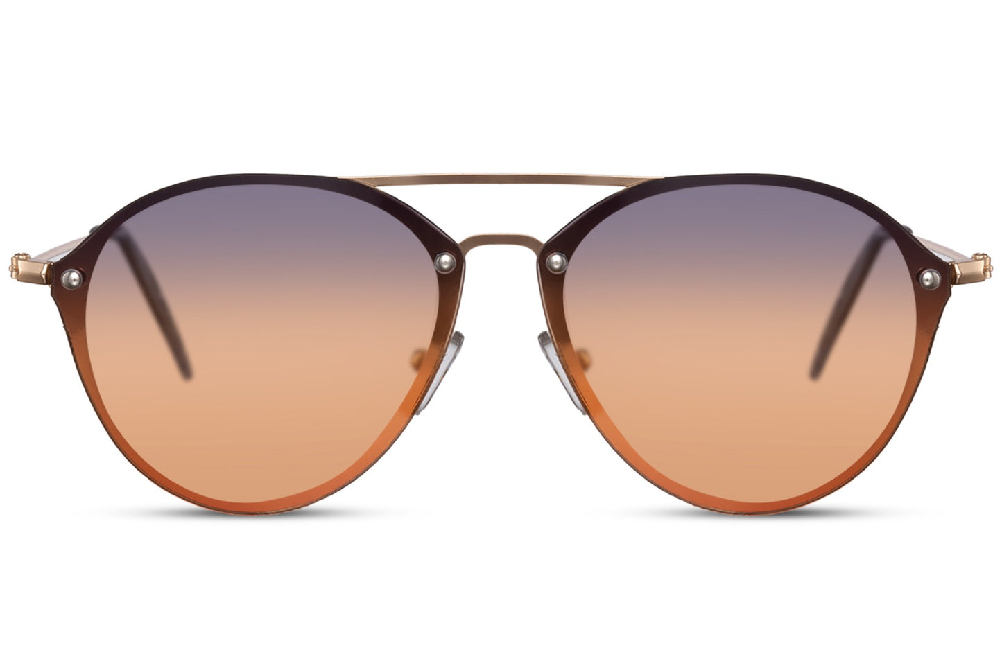 Gradient Shades Designer Aviator Sunglasses