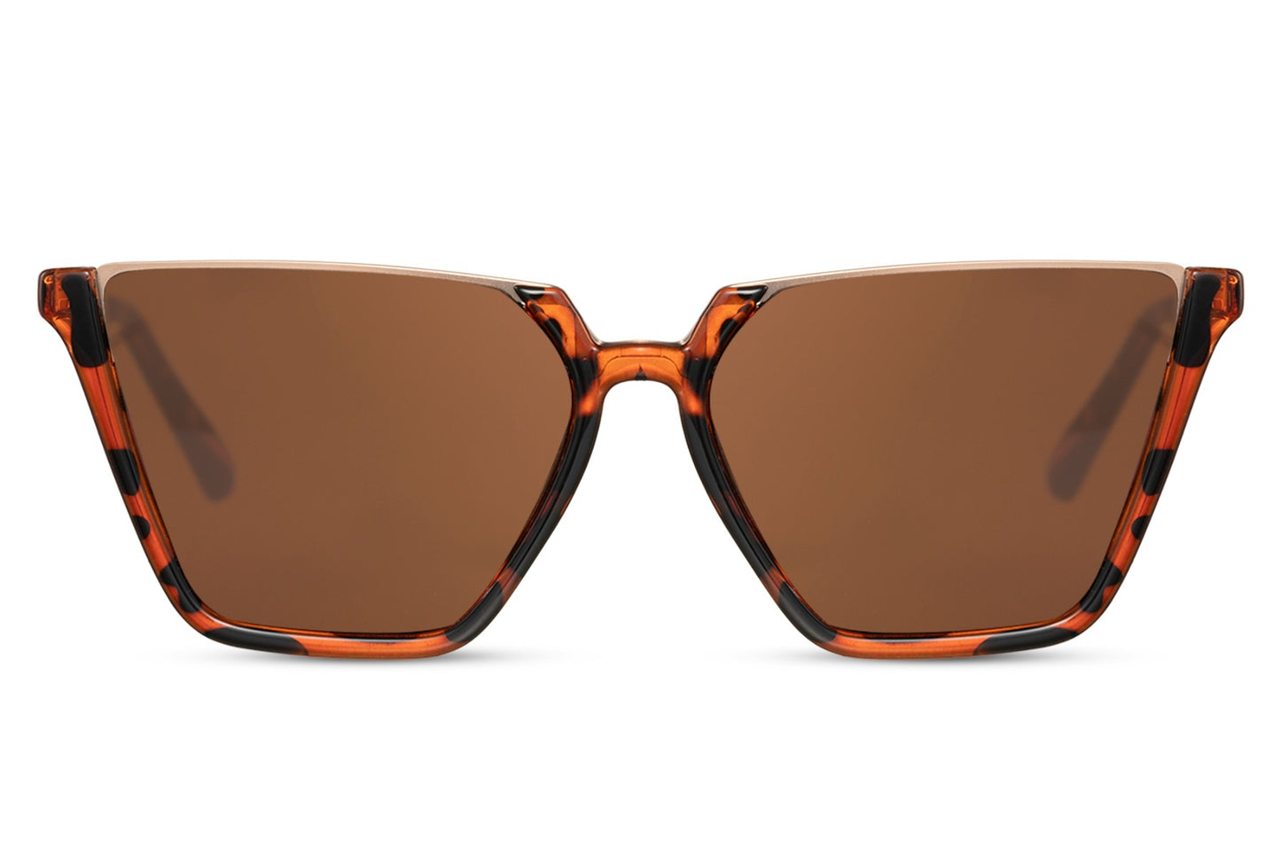 Geometric Cat Eye Sunglasses
