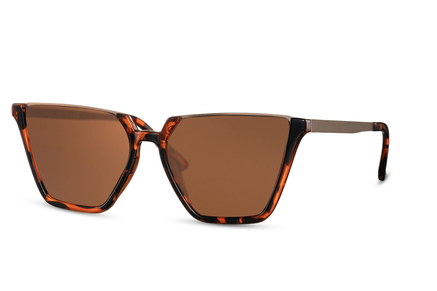 Geometric Cat Eye Sunglasses
