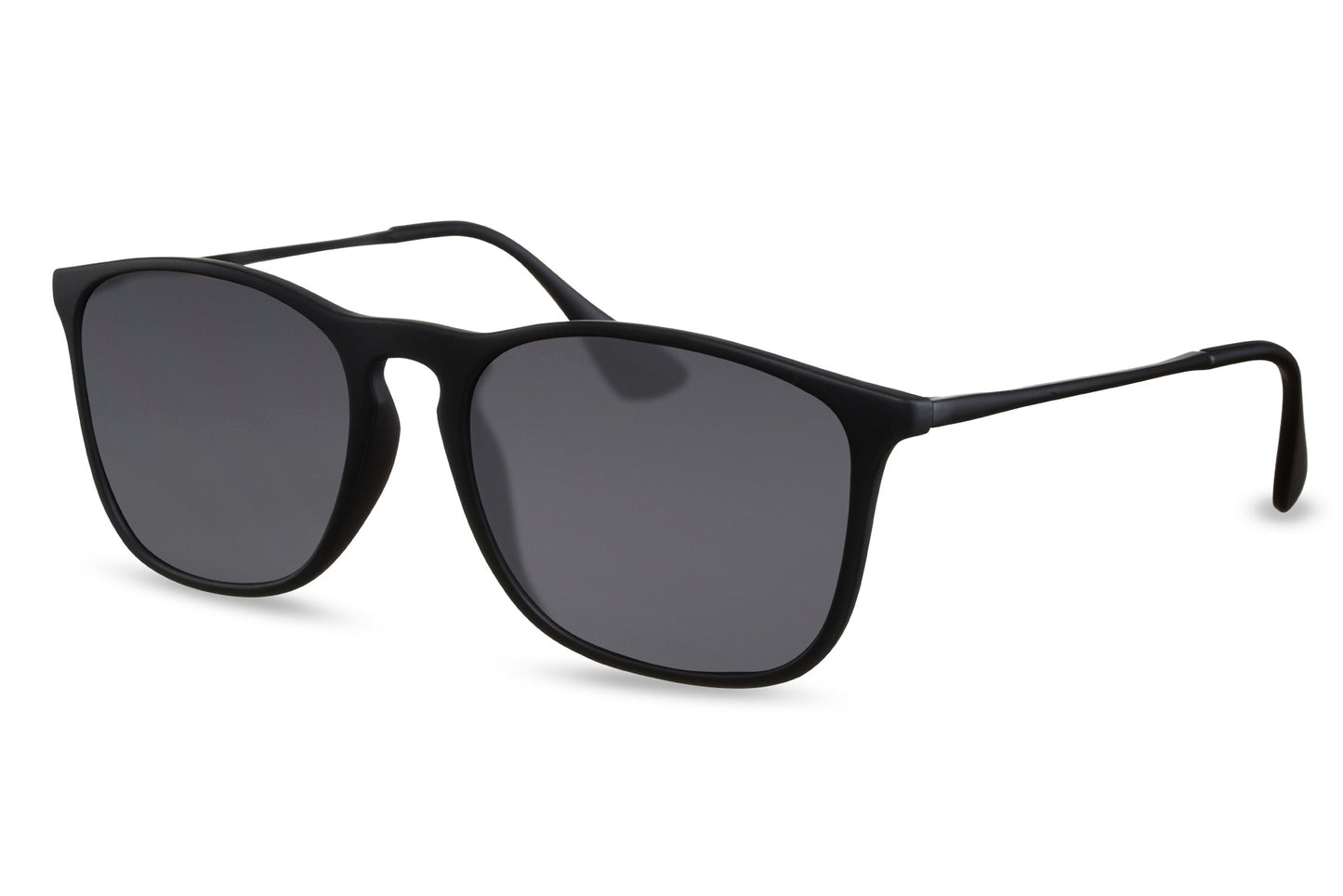 Black Frame Wayfarer Sunglasses