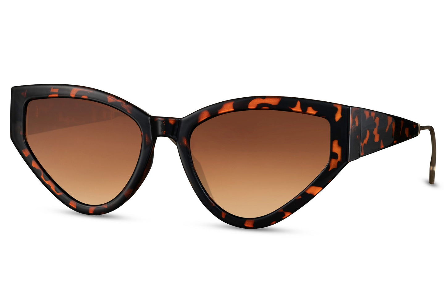 Leopard Print Cat Eye Sunglasses