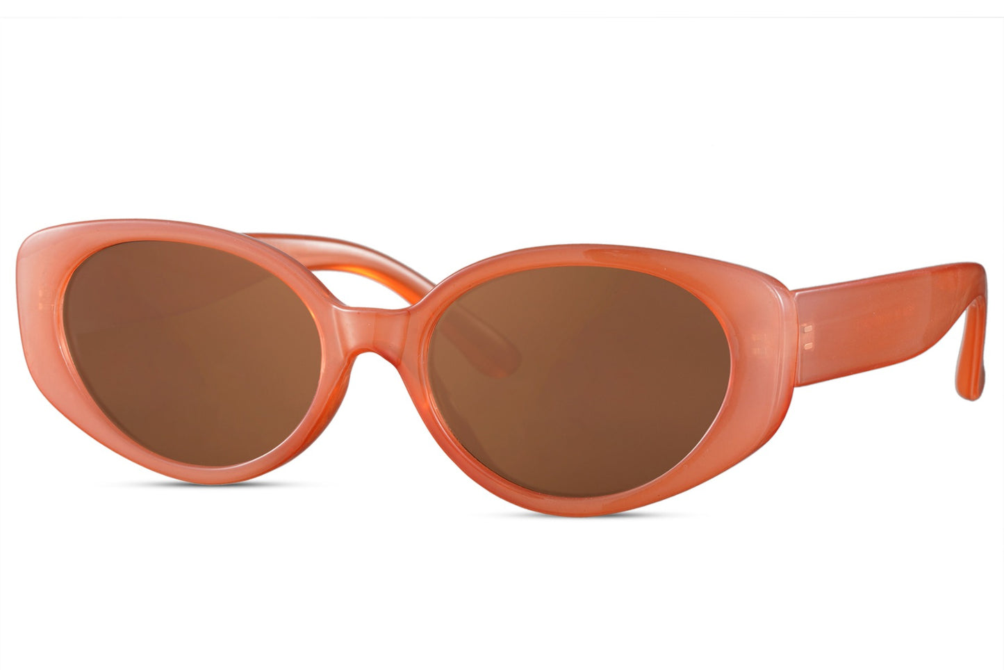 Premium Orange Cat Eye Sunglasses