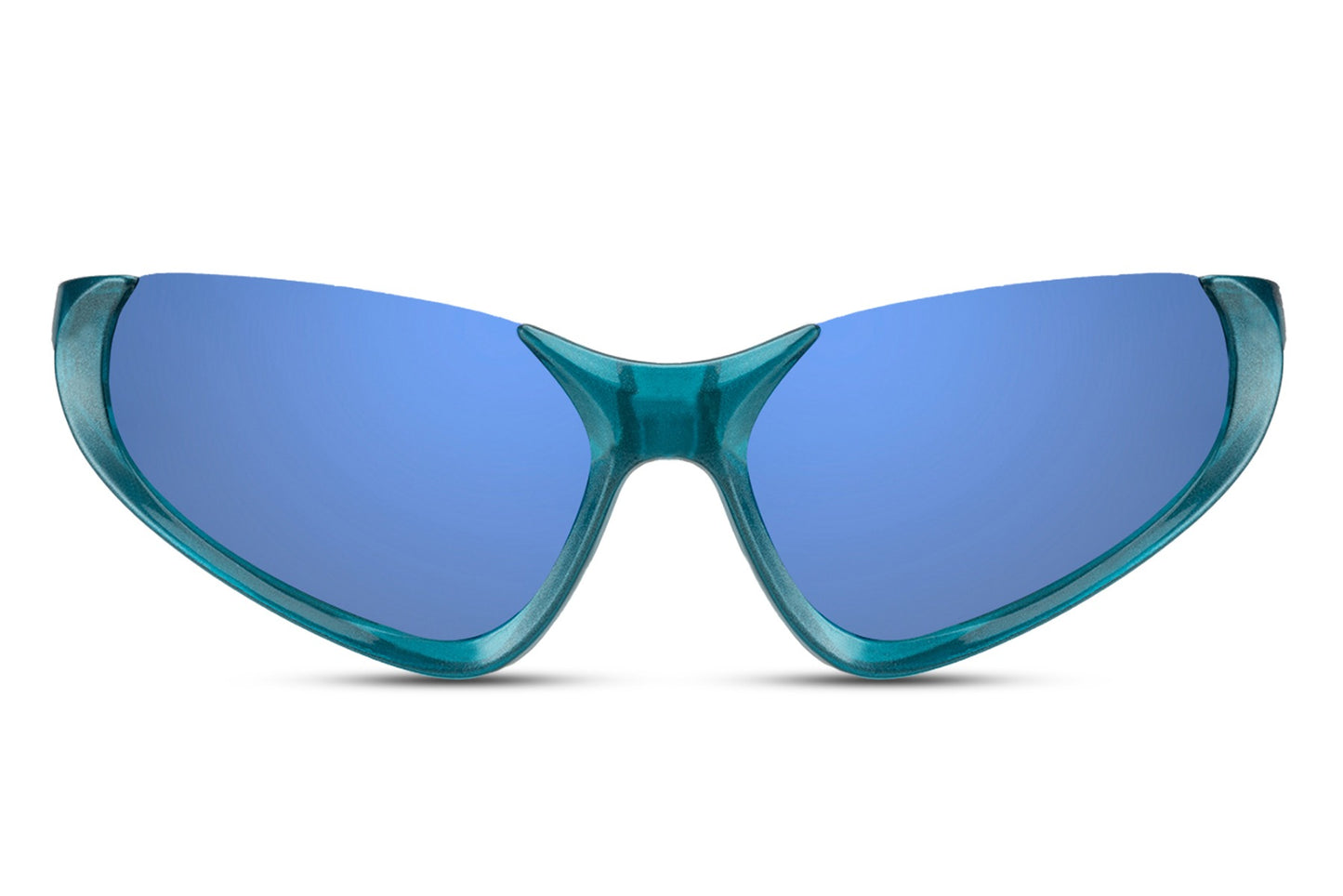 Designer Blue Cat Eye Sunglasses