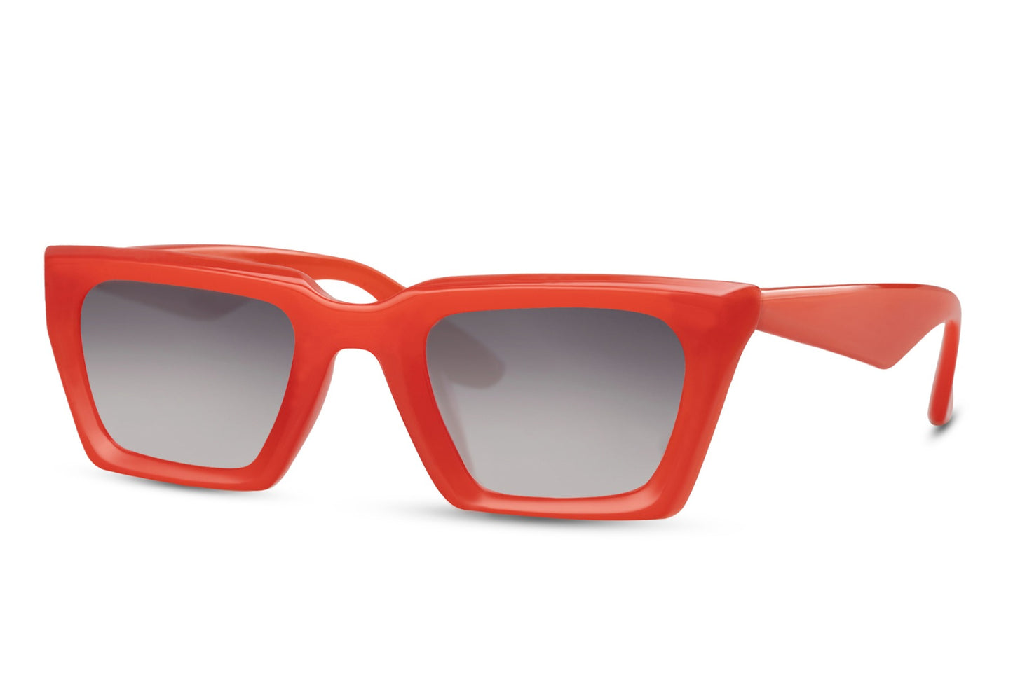 Rectangle Pink Cat Eye Sunglasses