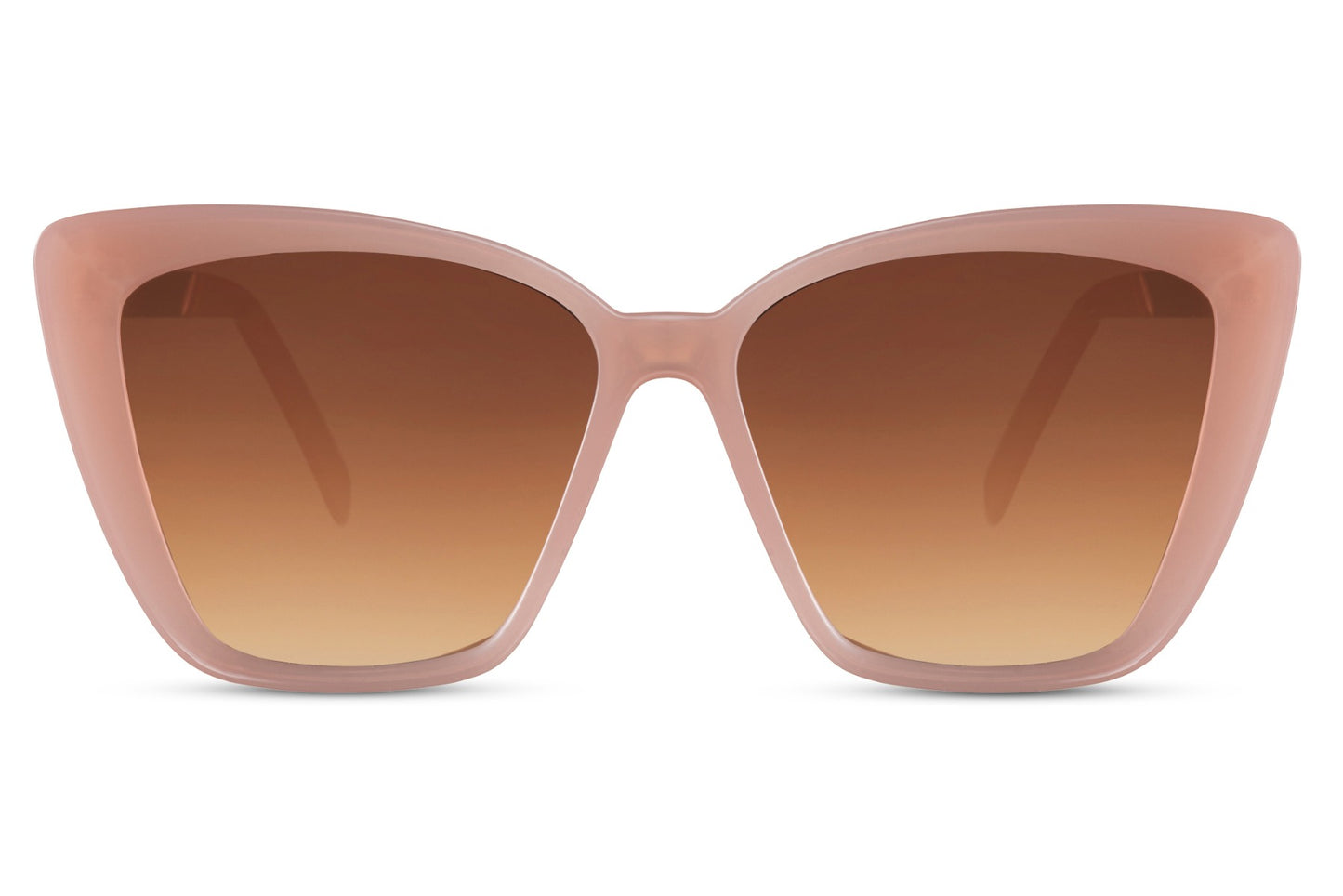 Oversized Pink Cat Eye Sunglasses