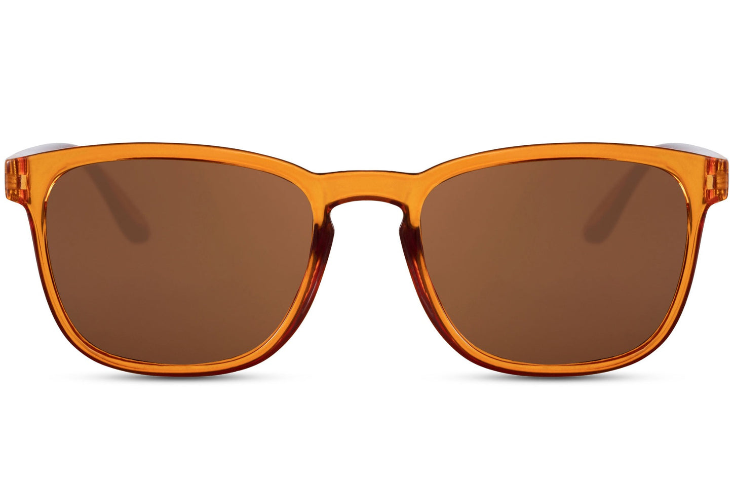 Trendy Orange Color Frame Wayfarer Sunglasses