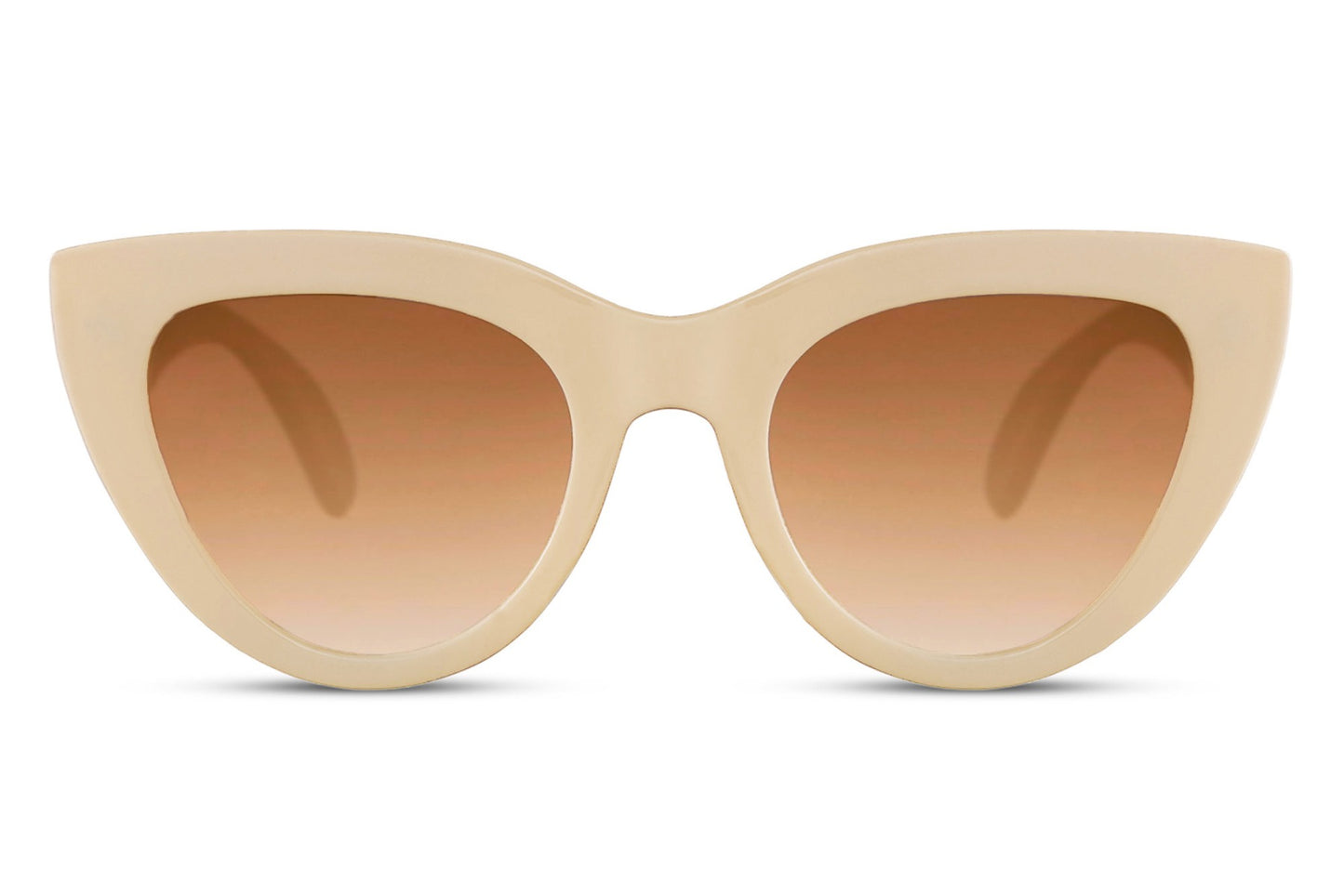 Oversized Pink Frame Cat Eye Sunglasses