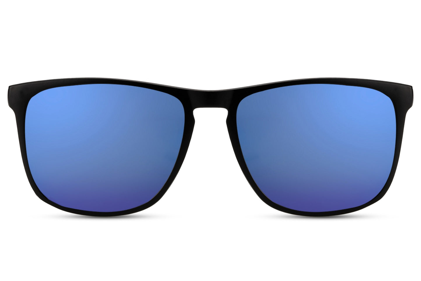 Stylish Reflective Blue Color Wayfarer Sunglasses