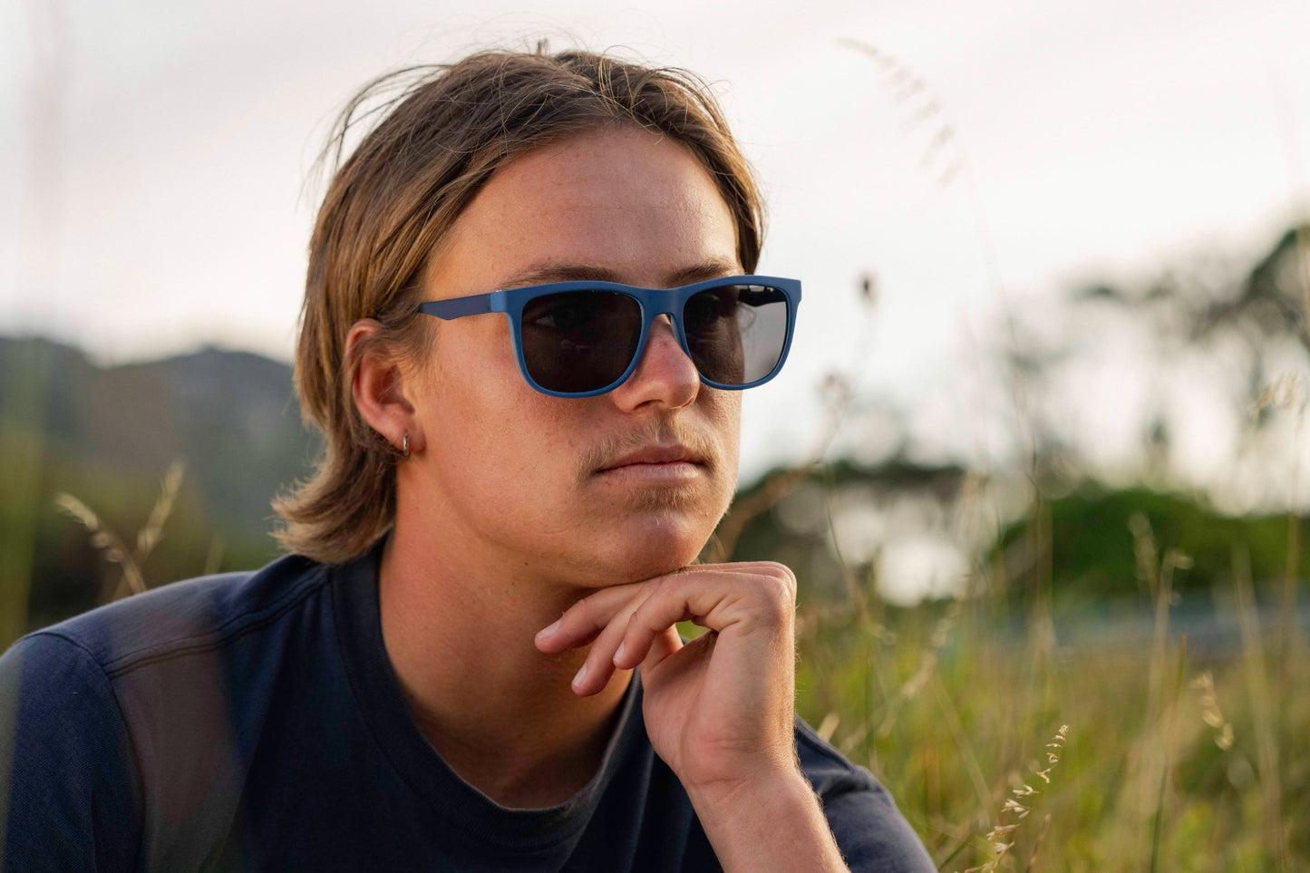 Iconic Stylish Blue Color Wayfarer Sunglasses