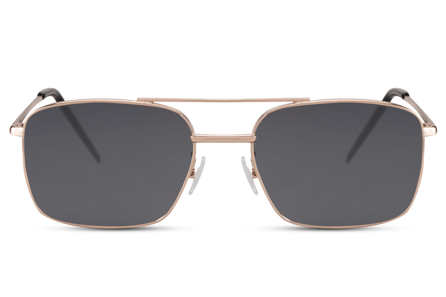 New Gold Frame Black Color Aviator Sunglasses