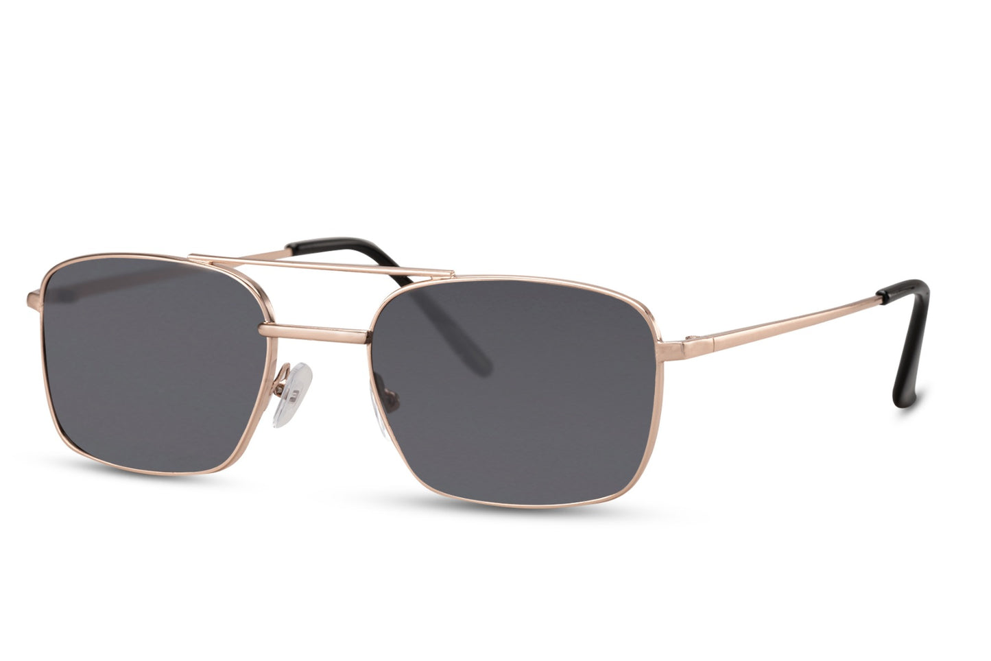 New Gold Frame Black Color Aviator Sunglasses