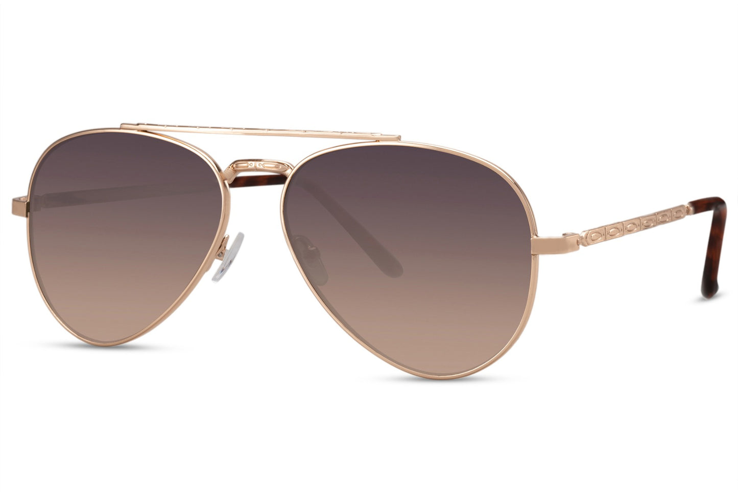 Vintage Brown Color Aviator Sunglasses