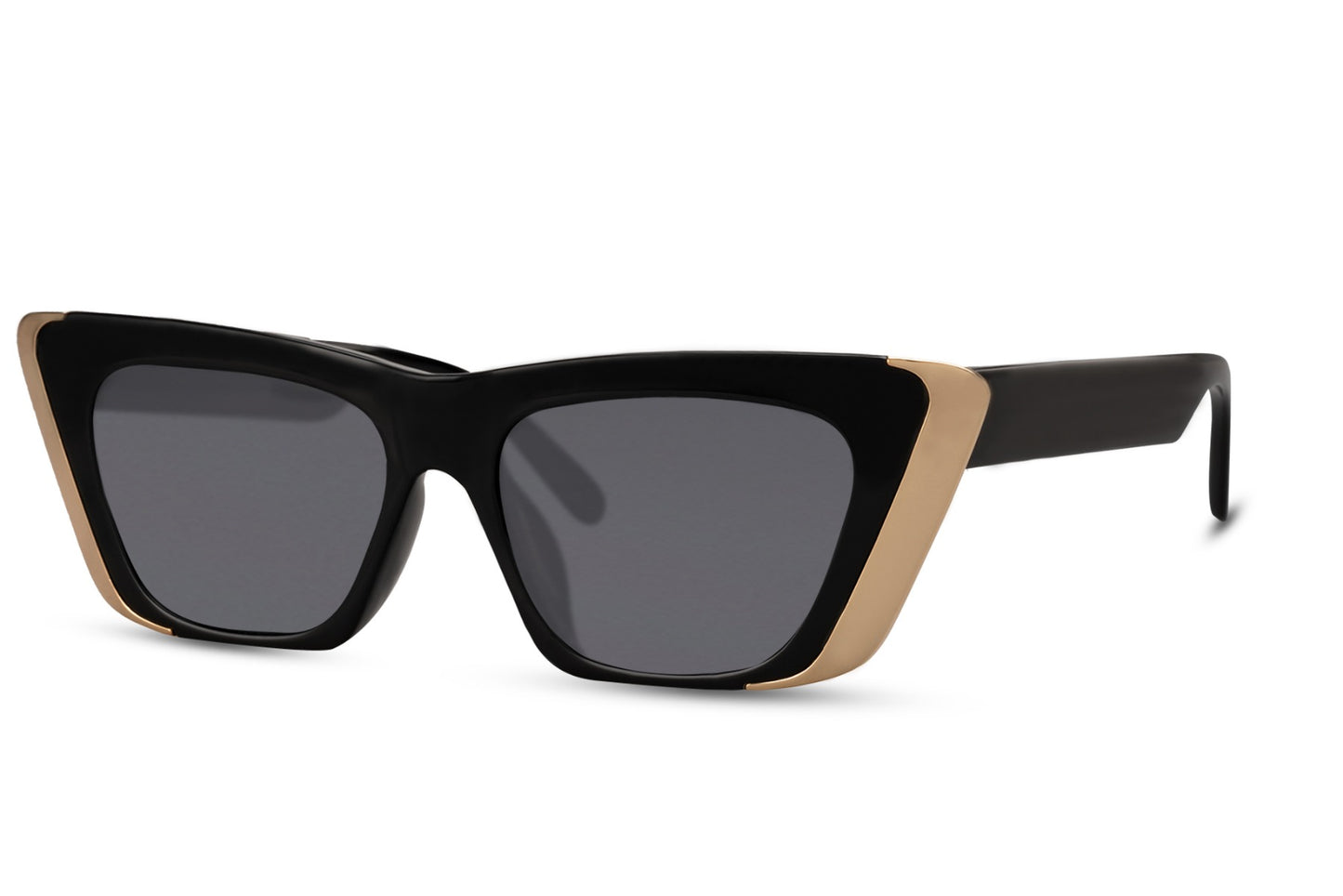 Black Frame Cat Eye Sunglasses