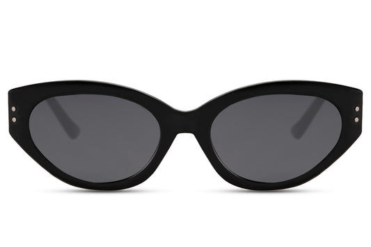 Designer Black Cat Eye Sunglasses