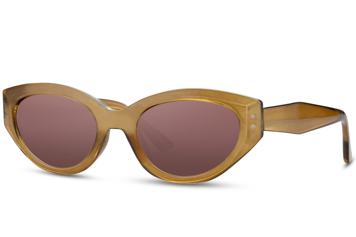 Brown Cat Eye Sunglasses