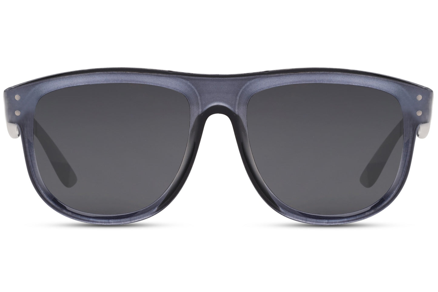 Oversized Black Wayfarer Sunglasses