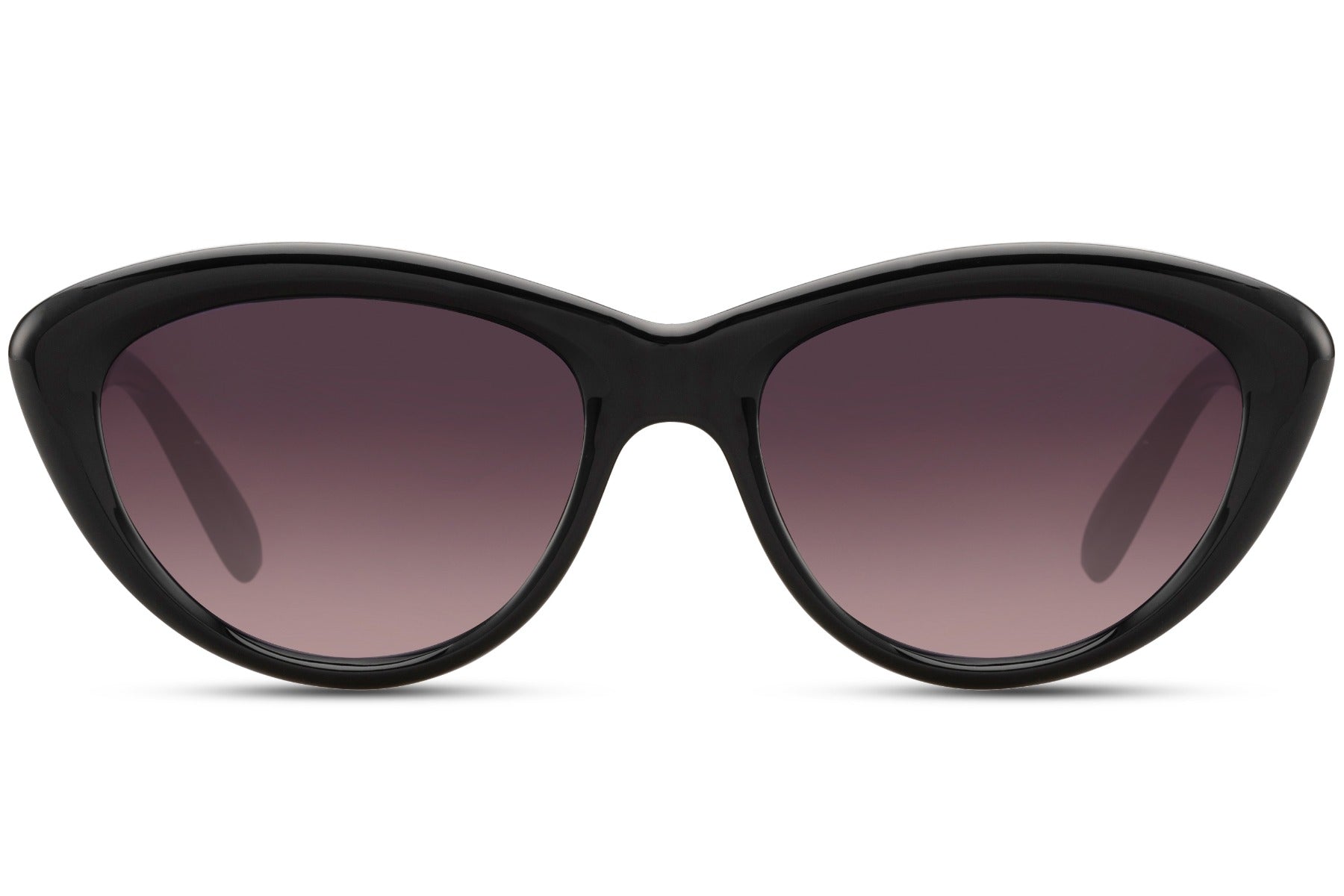 Black Stylish Frame Cat Eye Sunglasses For Women