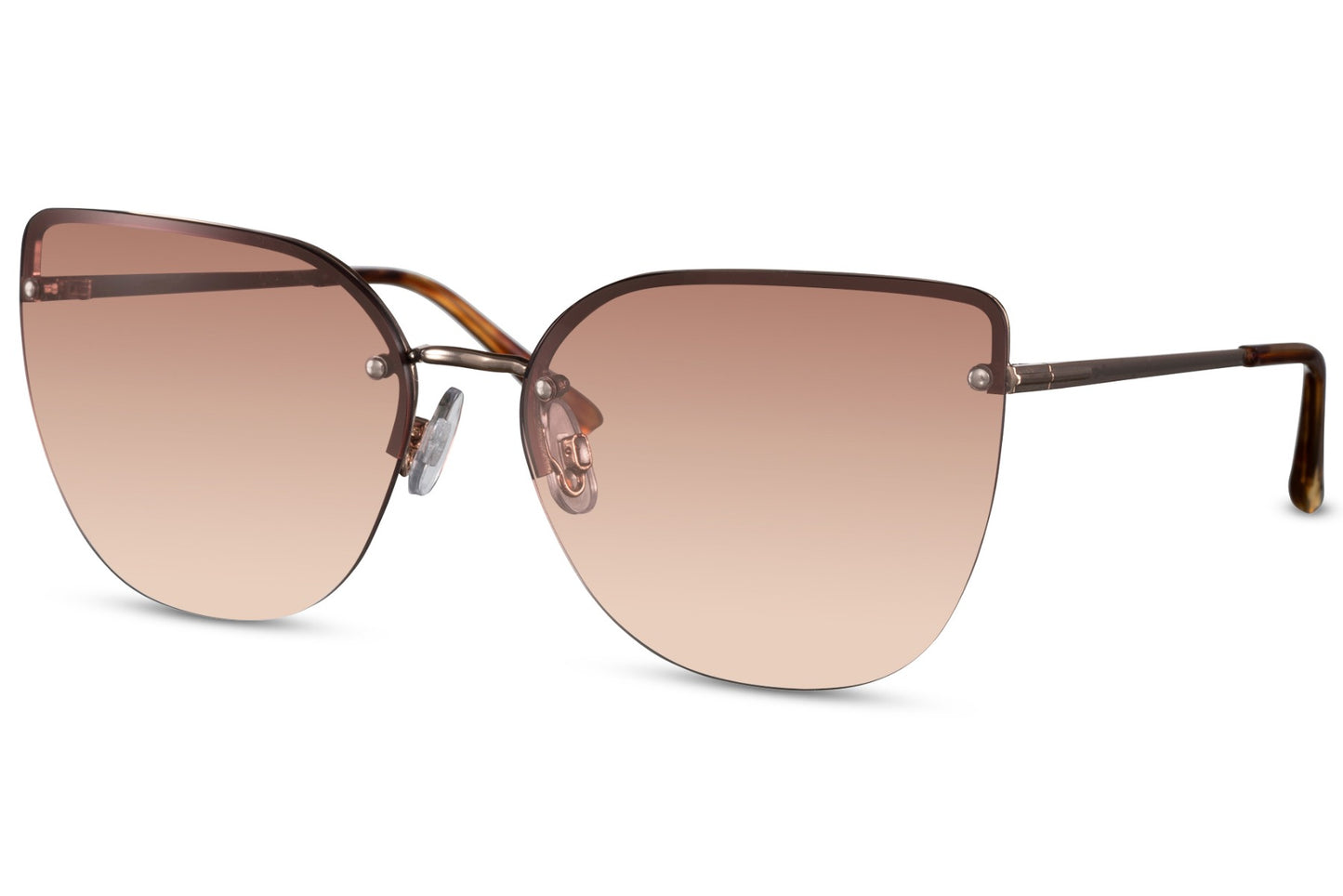 Brown Shade Cat Eye Sunglasses