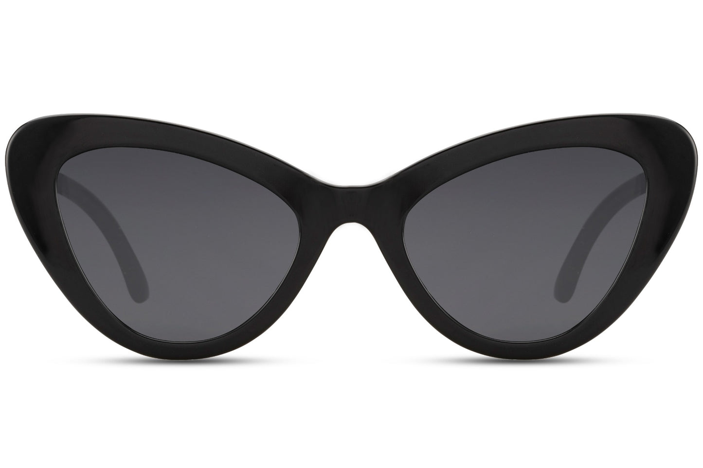 Black Frame Cat Eye Sunglasses