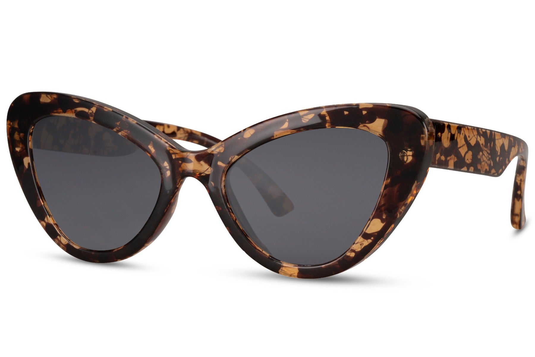 Vintage Animal Print Cat Eye Sunglasses For Women 1
