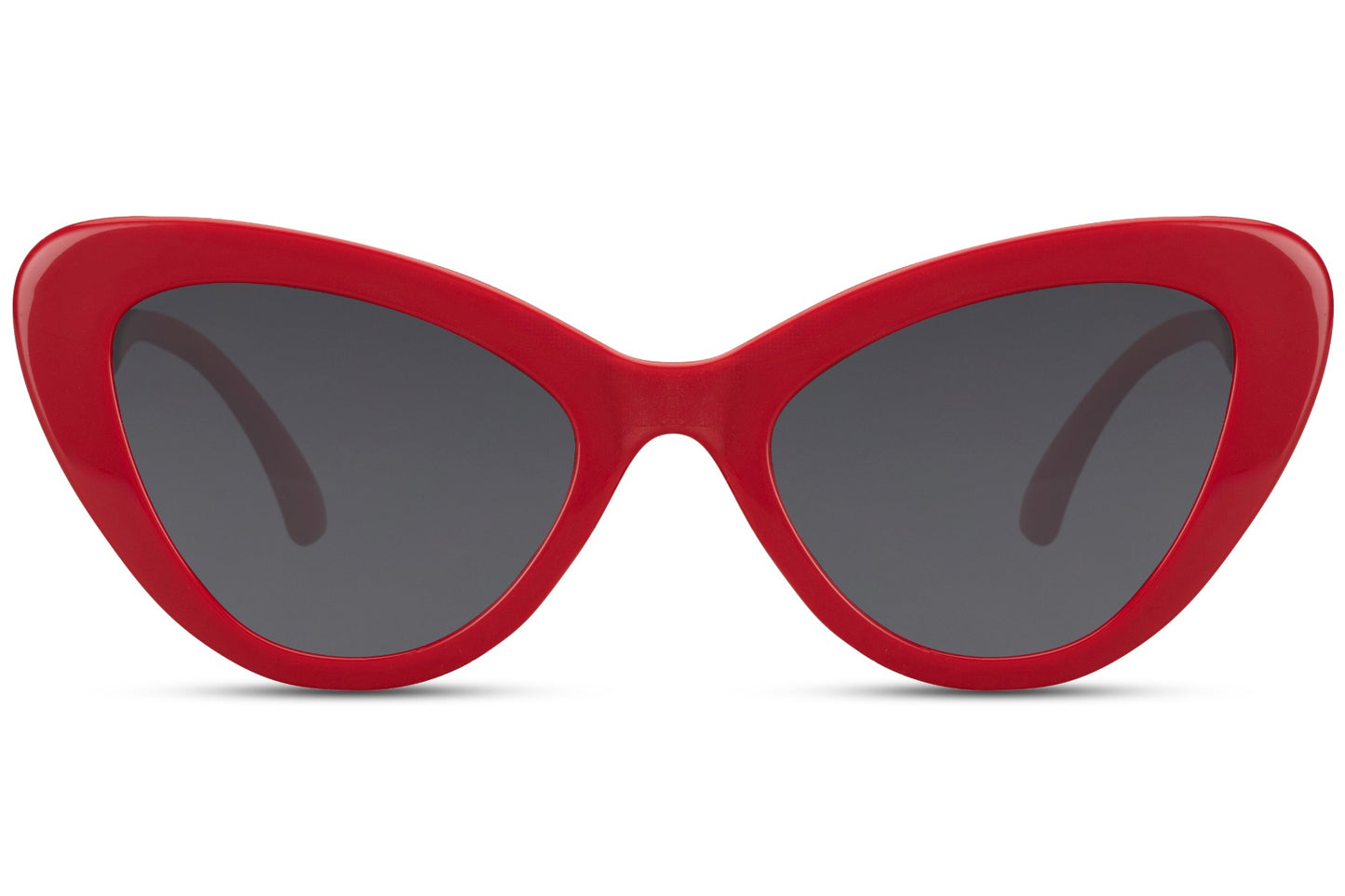 Red Frame Cat Eye Sunglasses For Women
