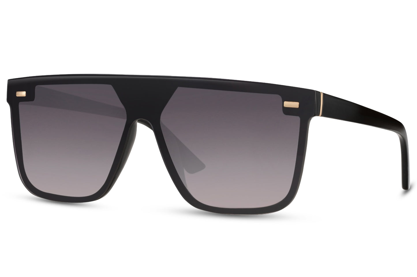 Oversized Purple Sunglasses Men