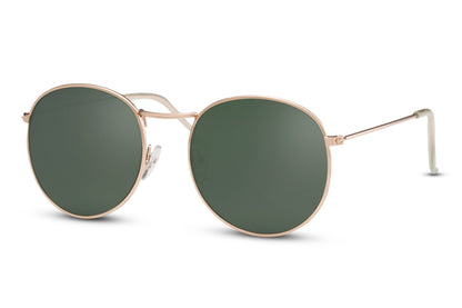 Eco Green Round Sunglasses - Iconic Sunglasses NDL1408