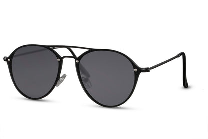 Stylish Designer Black Shades Aviator Sunglasses