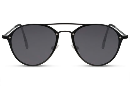 Stylish Designer Black Shades Aviator Sunglasses