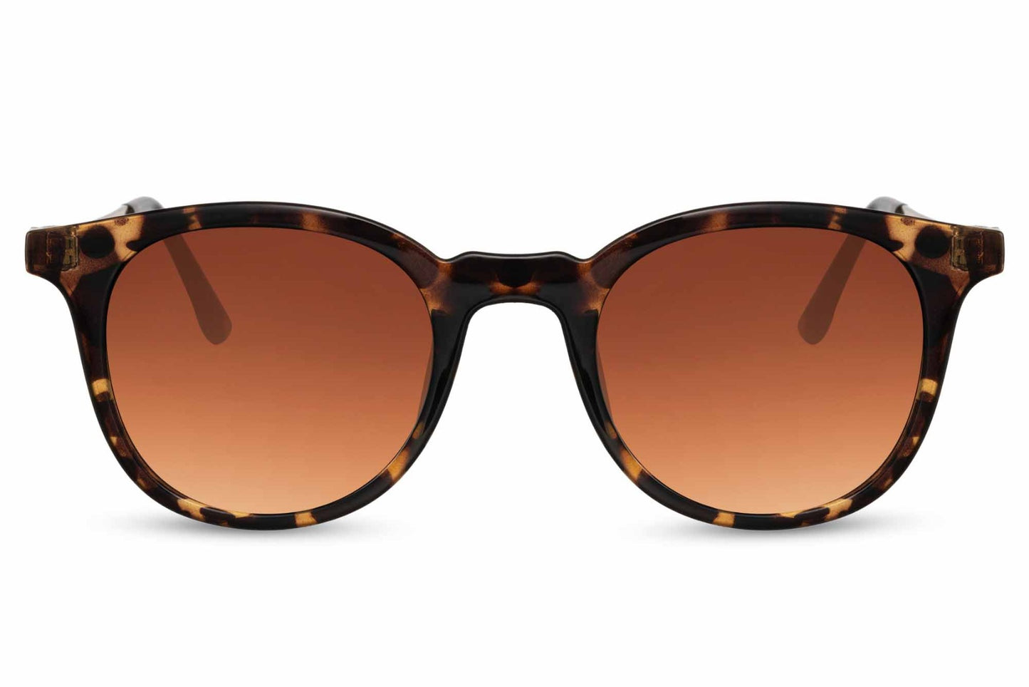 Wayfarer Sunglasses Animal Print Round Frame