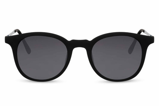 Round Frame Black Color  Wayfarer Sunglasses