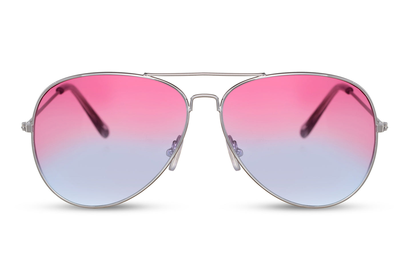 Gradient Pink/Blue Designer Aviator Sunglasses