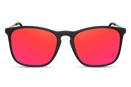 Red Color Wayfarer Sunglasses