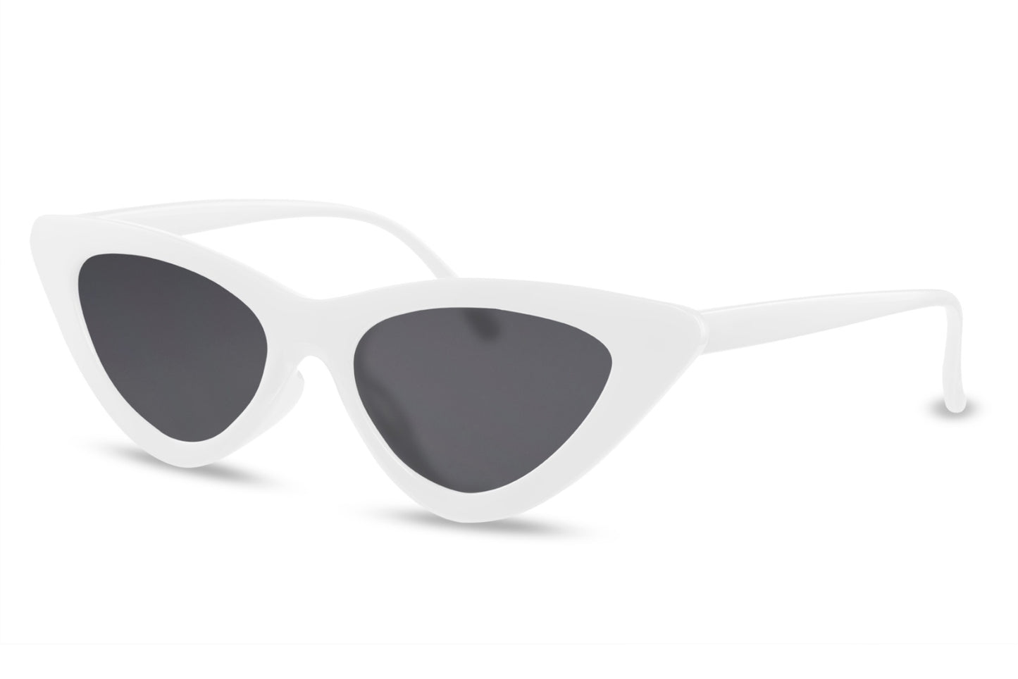 Premium White Cat Eye Sunglasses