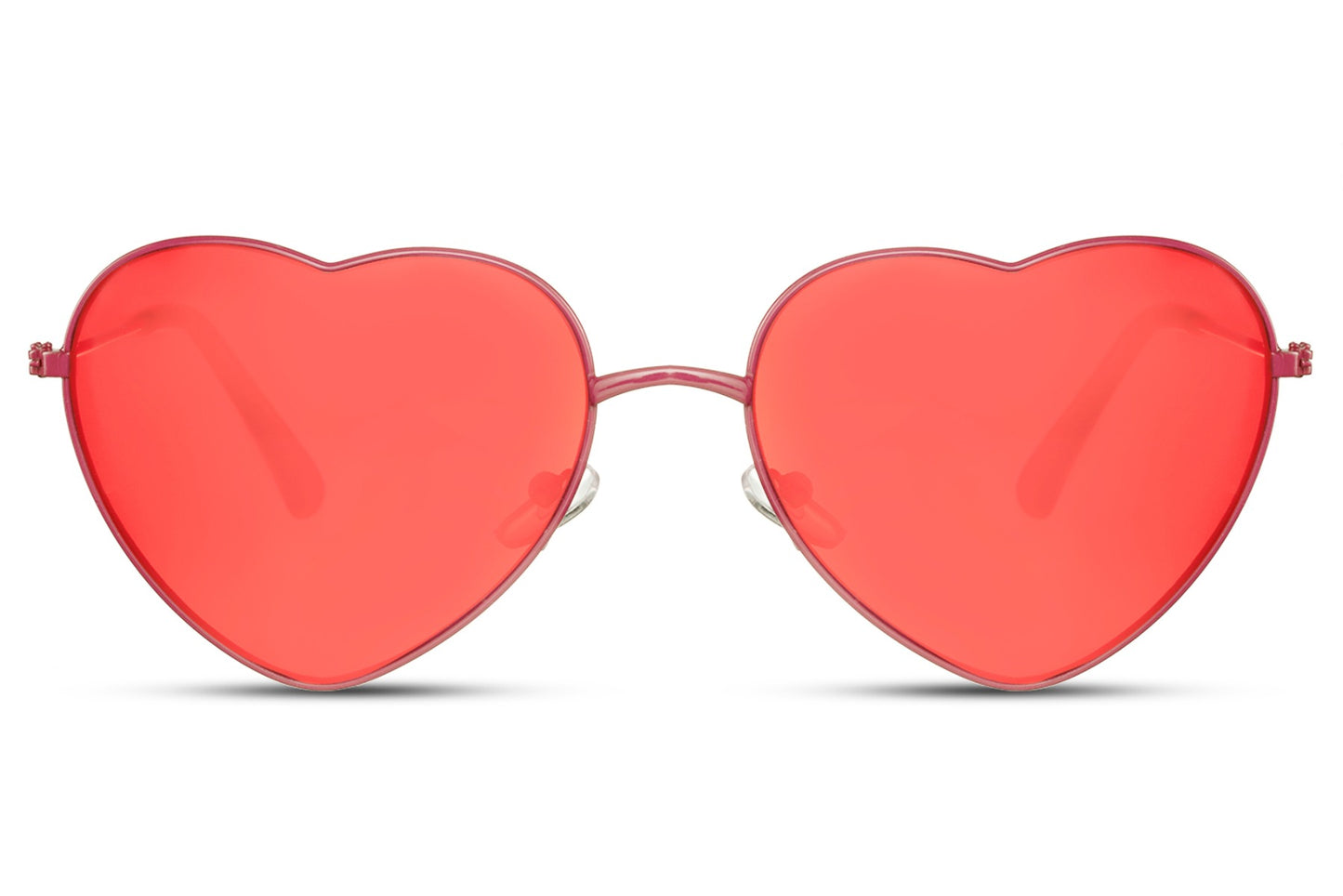 Heart Shape Red Color Women Sunglasses