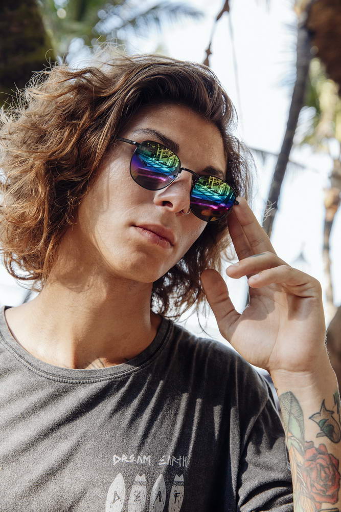 Rainbow Color Party Wear Sunglasses