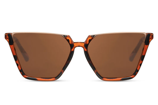 Geometric Cat Eye Sunglasses