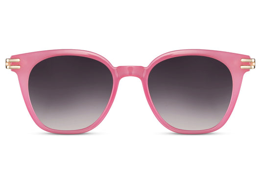 Luxury Pink Cat Eye Sunglasses