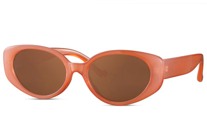 Premium Orange Cat Eye Sunglasses