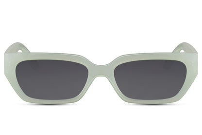 White Cat Eye Sunglasses