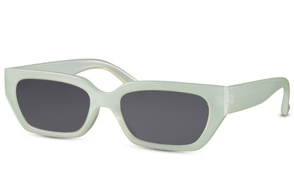 White Cat Eye Sunglasses