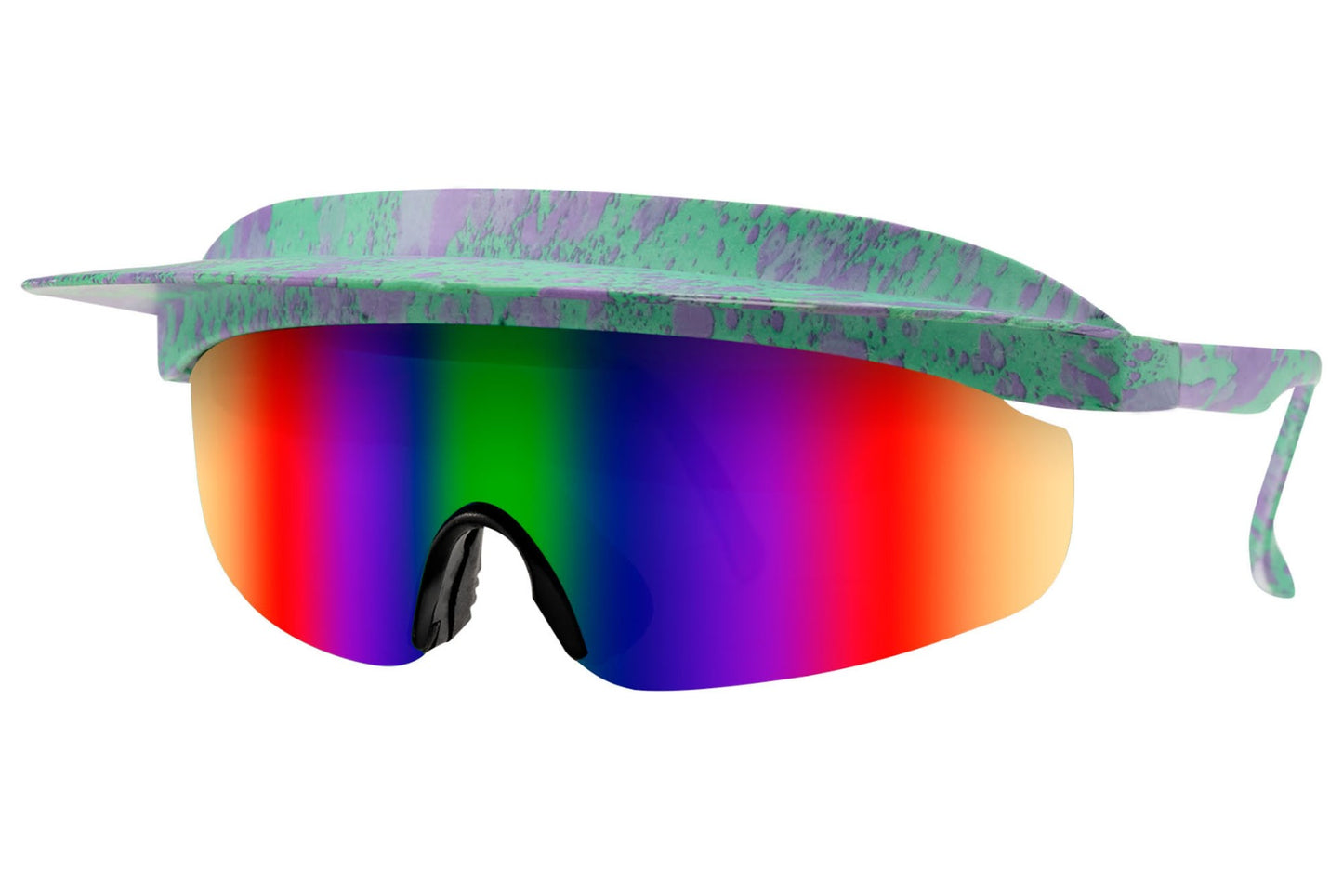 Cap Style Multi Colour Sunglasses For Party