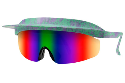 Cap Style Multi Colour Sunglasses For Party