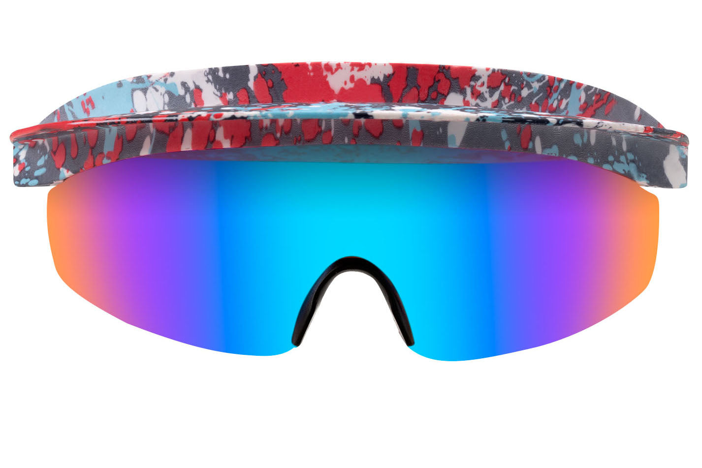 Fancy Cap Style Multi Colour Sunglasses For Party