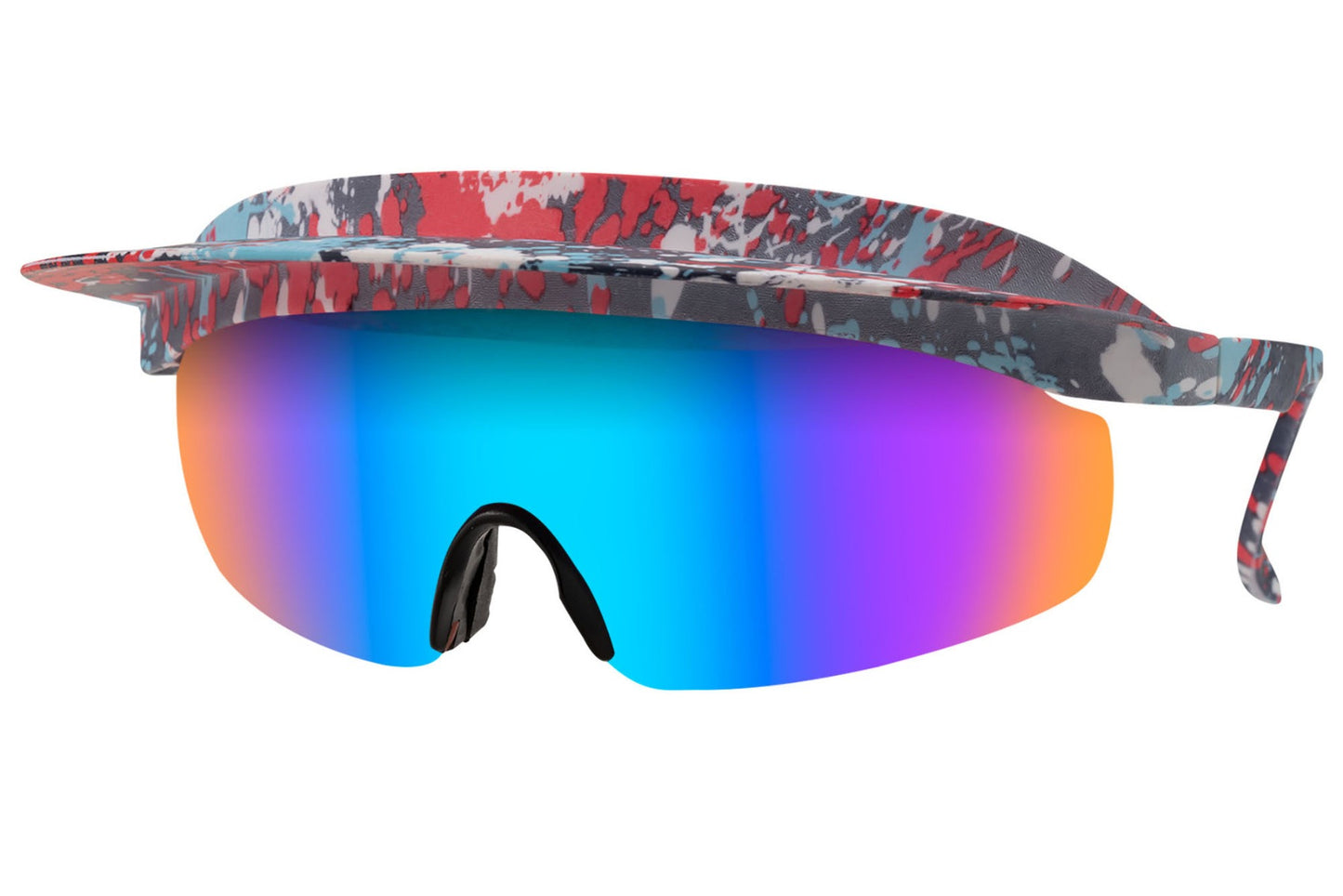 Fancy Cap Style Multi Colour Sunglasses For Party